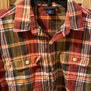 GapKids short sleeve button down